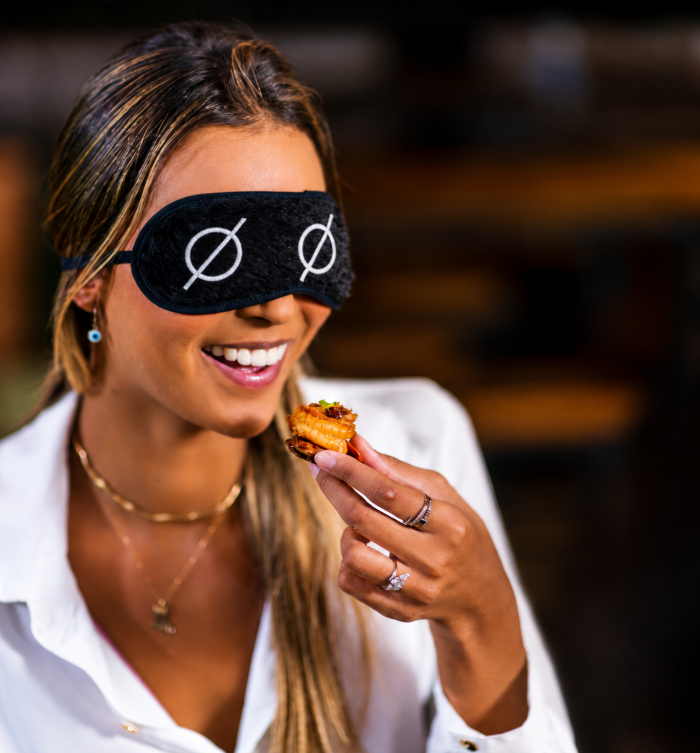 Convidada com a venda oficial do Jantar às Cegas